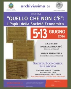QUELLO CHE NON C’E’ – I PAPIRI DELLA SOCIETA’ ECONOMICA