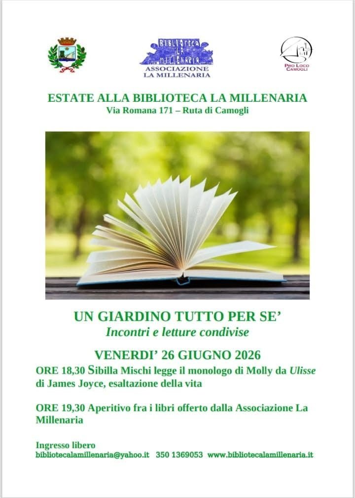 2026-06-26 – UN GIARDINO TUTTO PER SE