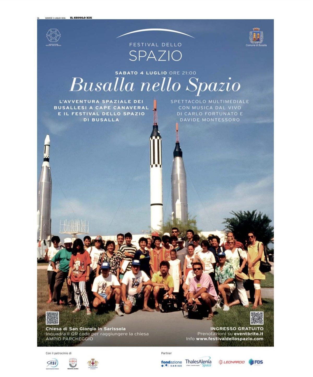2026-07-04 – BUSALLA NELLO SPAZIO