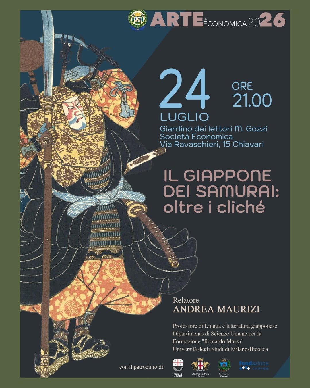 2026-07-24 – IL GIAPPONE DEI SAMURAI