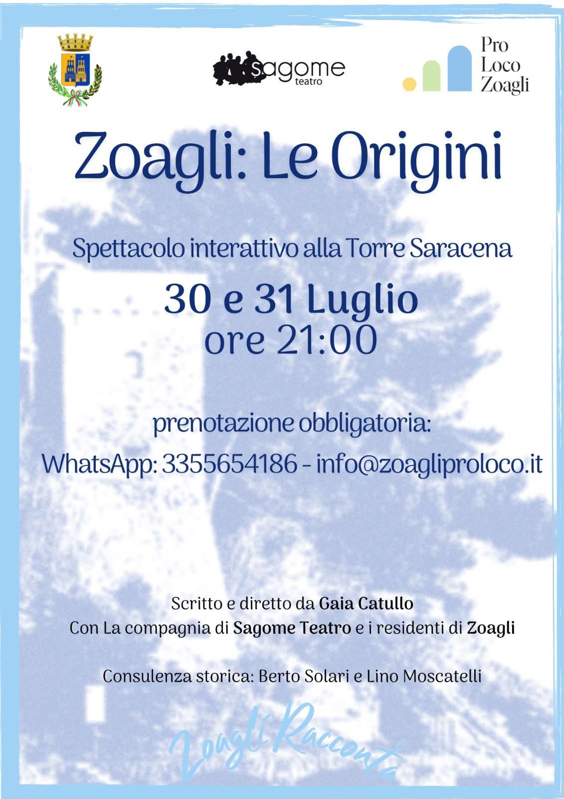 2026-07-30 – ZOAGLI LE ORIGINI