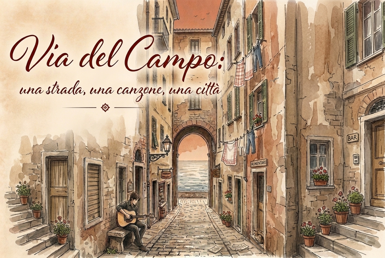 Via del Campo: una strada, una canzone, una città