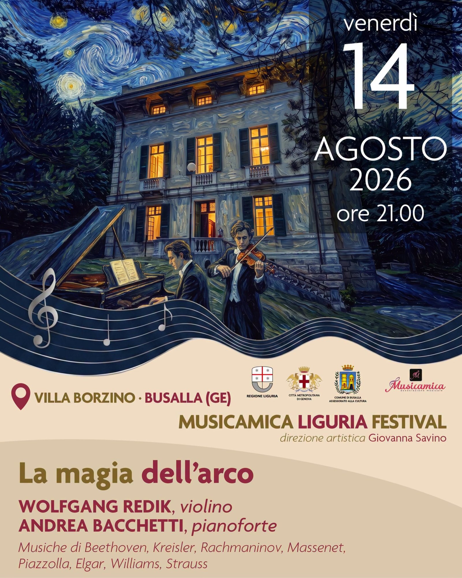 2026-08-14 – LA MAGIA DELLARCO