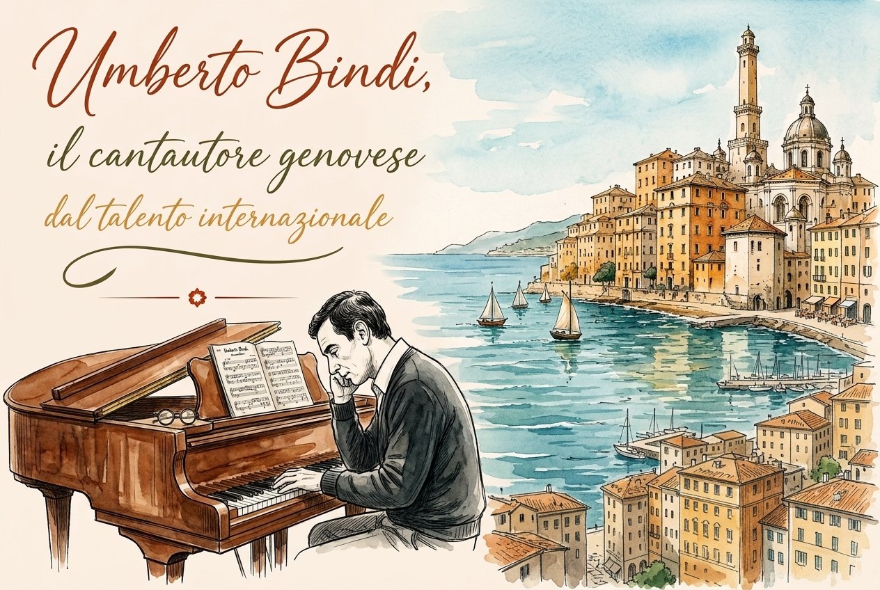 Umberto Bindi, il cantautore genovese dal talento internazionale