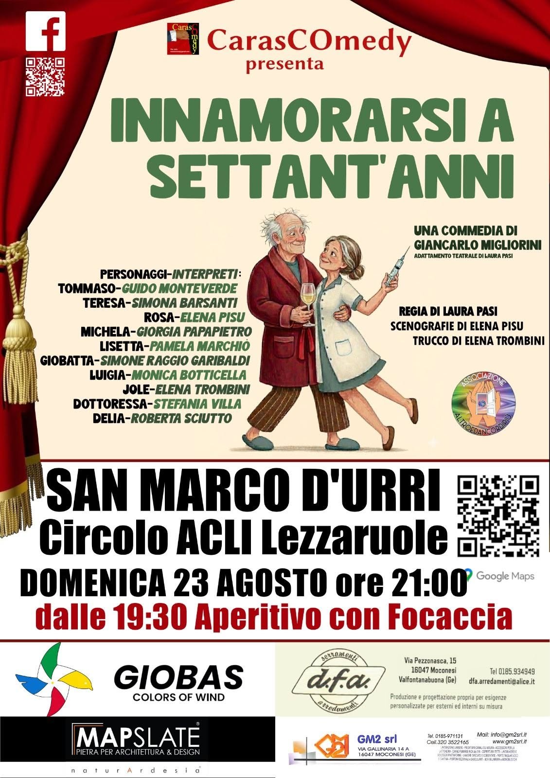 2026-08-23 – INNAMORARSI A SETTANTANNI