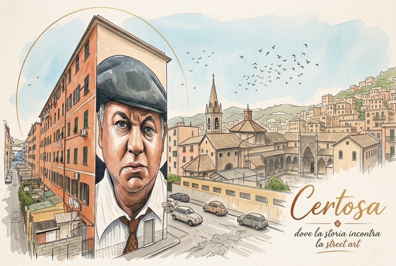Certosa, dove la storia incontra la street art