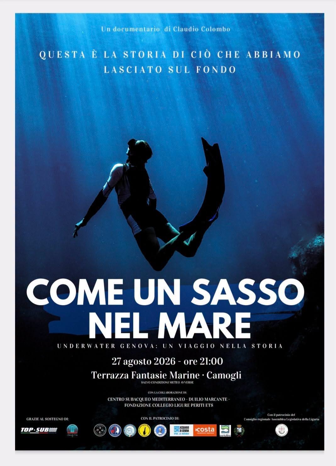 2026-08-27 – COME UN SASSO NEL MARE