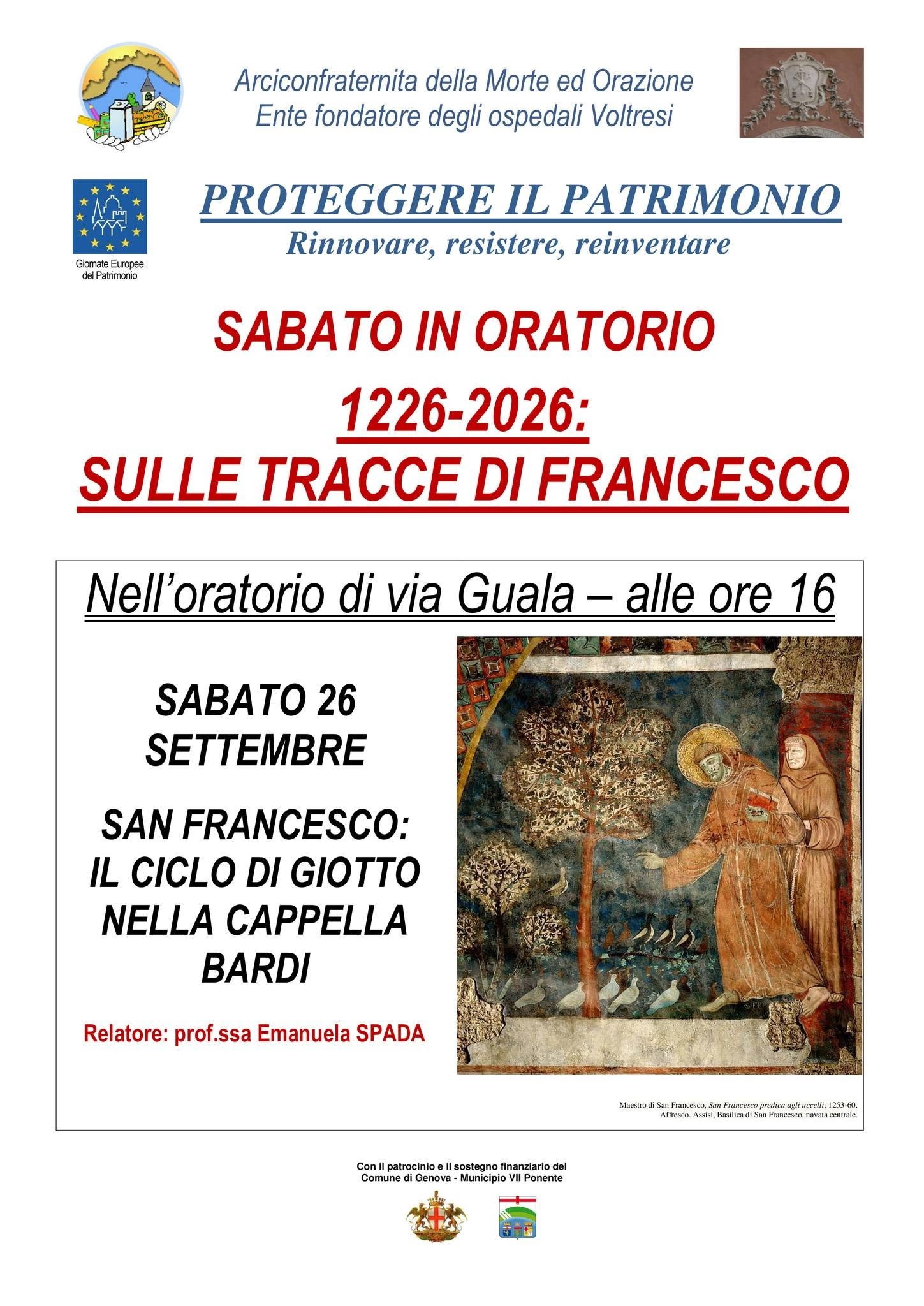2026-09-26 – SABATO IN ORATORIO
