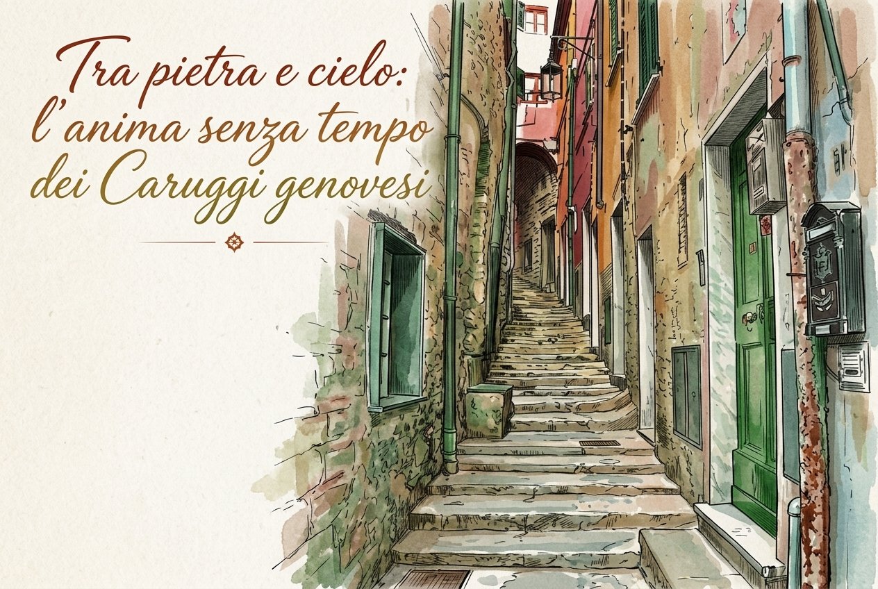 Tra pietra e cielo: l’anima senza tempo dei caruggi genovesi