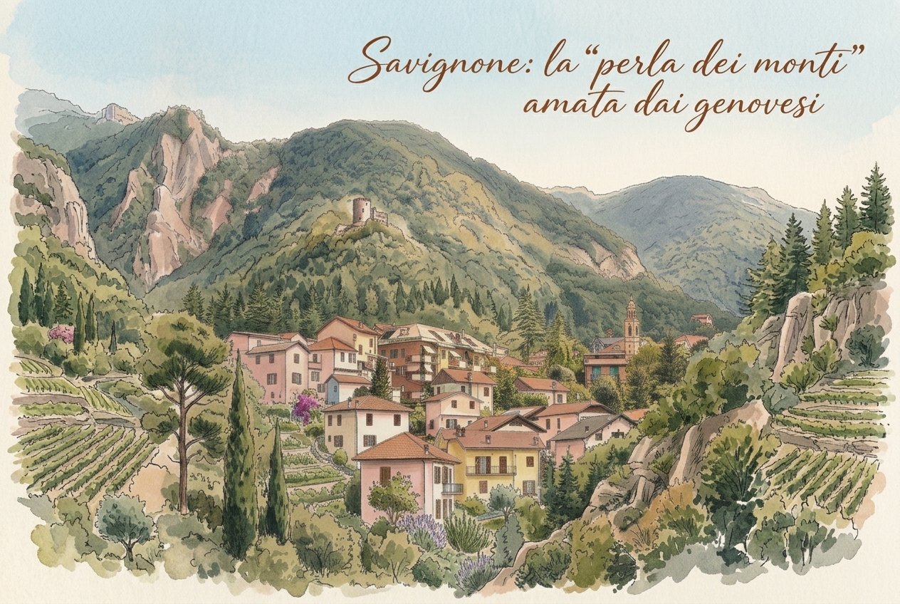 Savignone: la “perla dei monti” amata dai genovesi